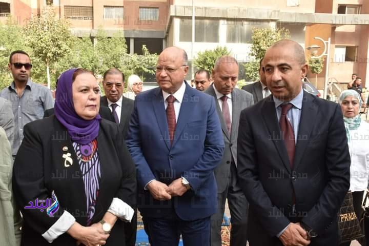 حصاد قافلة اليوم الواحد لجامعة عين شمس  التنموية الشاملة بحي أهالينا ( ١ ) 