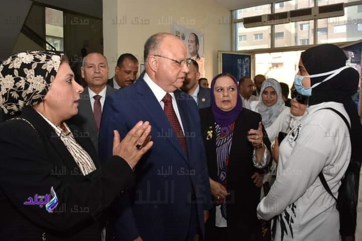 حصاد قافلة اليوم الواحد لجامعة عين شمس  التنموية الشاملة بحي أهالينا ( ١ ) 