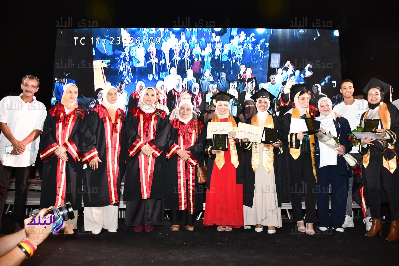  حفل الخريجات دفعة ٢٠٢٣ بكليه البنات جامعه عين شمس 