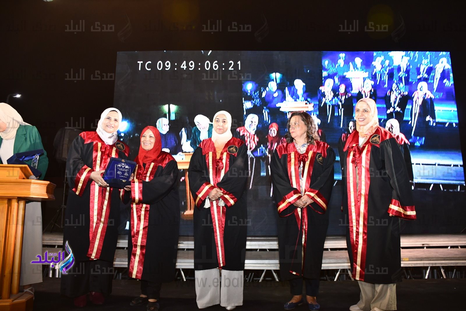  حفل الخريجات دفعة ٢٠٢٣ بكليه البنات جامعه عين شمس 