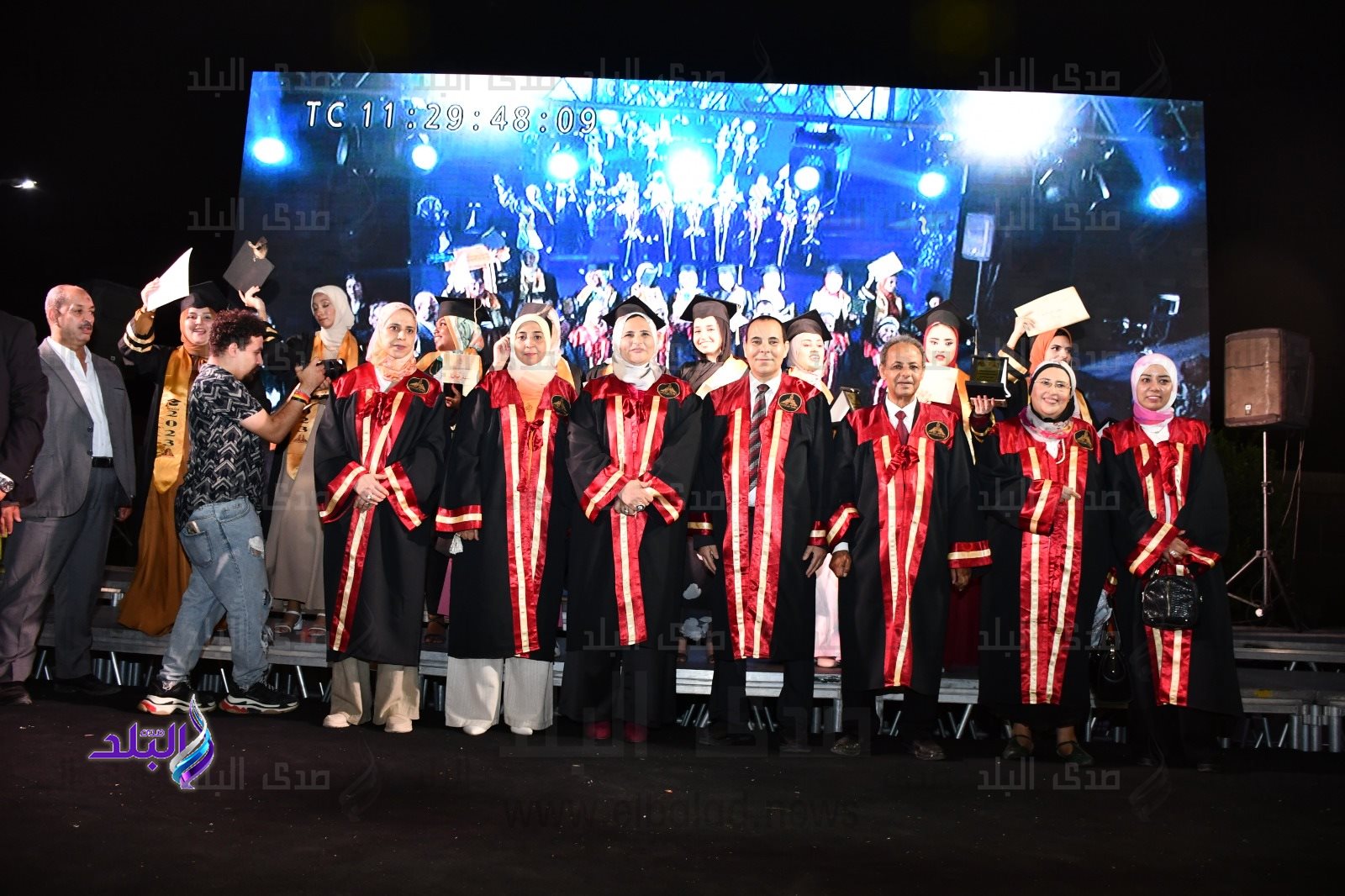  حفل الخريجات دفعة ٢٠٢٣ بكليه البنات جامعه عين شمس 