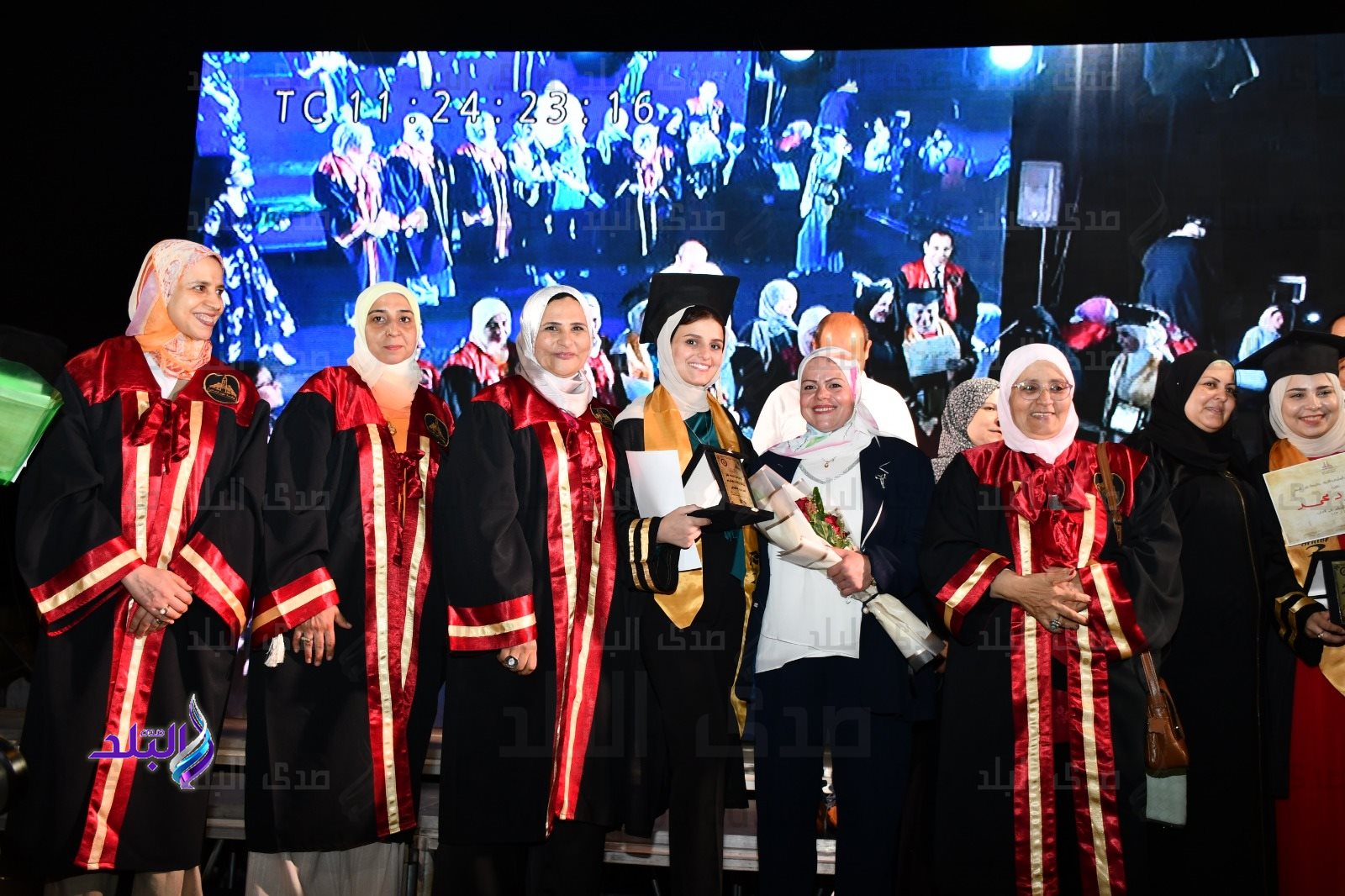  حفل الخريجات دفعة ٢٠٢٣ بكليه البنات جامعه عين شمس 