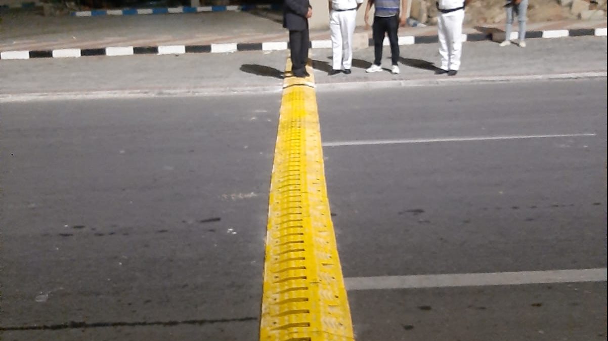 تفقد طريق الفاتح الرءيسي بالعريش