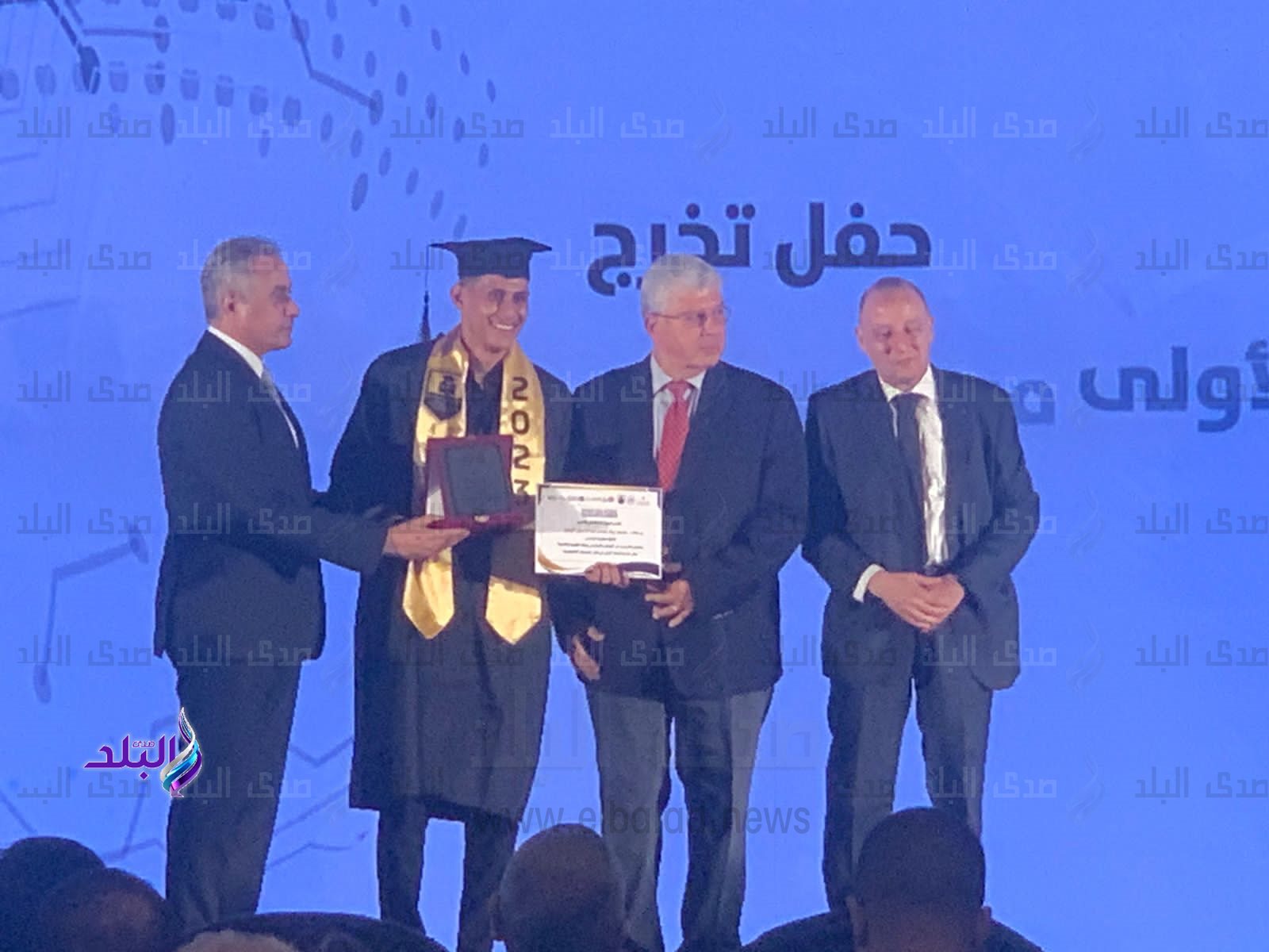 انطلاق حفل تخرج الدفعة الأولى من طلاب الجامعات التكنولوجية