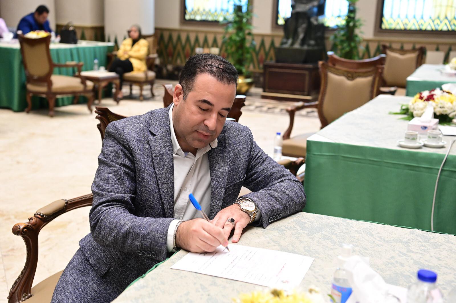  النائب أحمد بدوى رئيس لجنة الاتصالات وتكنولوجيا المعلوما