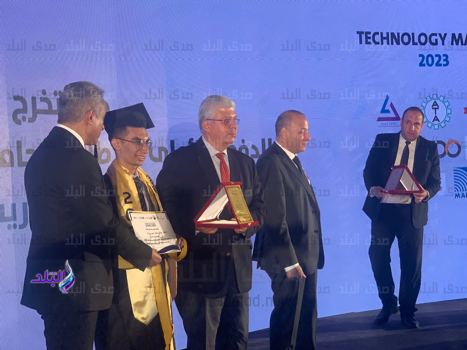 انطلاق حفل تخرج الدفعة الأولى من طلاب الجامعات التكنولوجية