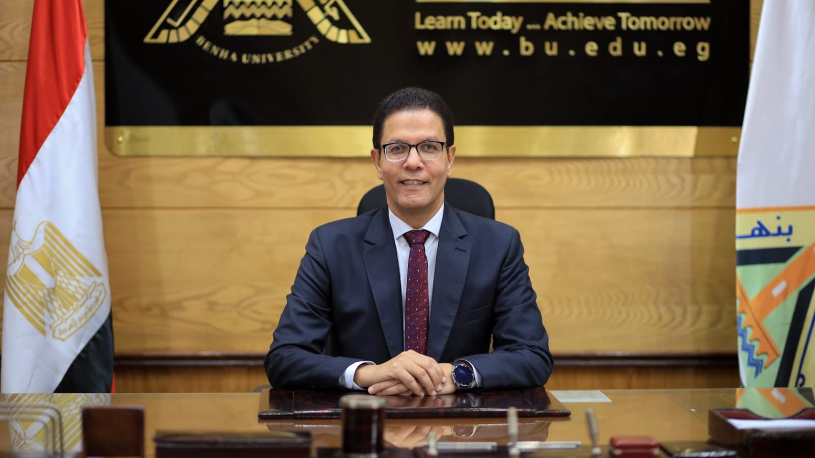 الدكتور ناصر الجيزاوي رئيس جامعة بنها 