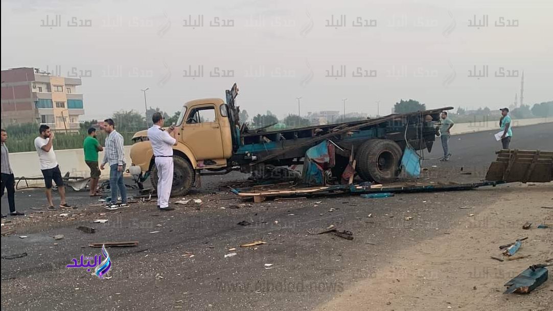 جانب من الحادث 