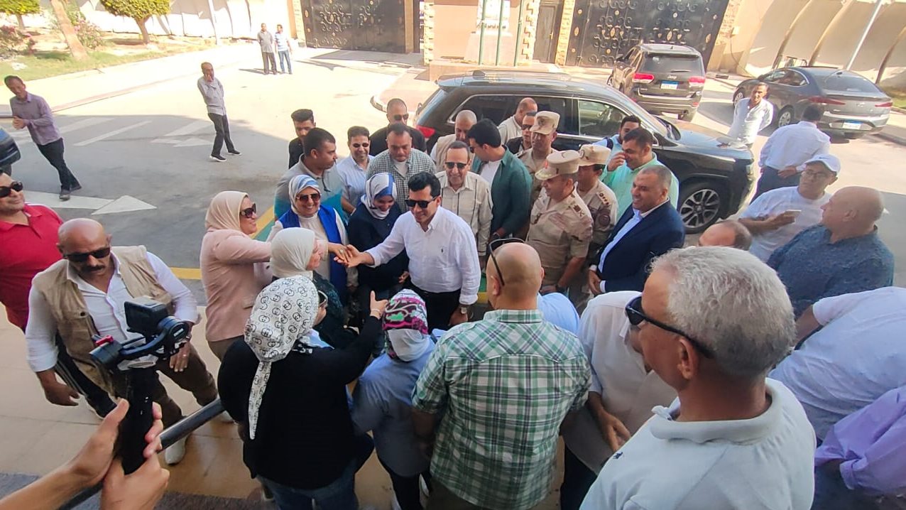 وزير الشباب والرياضه في شمال سيناء 
