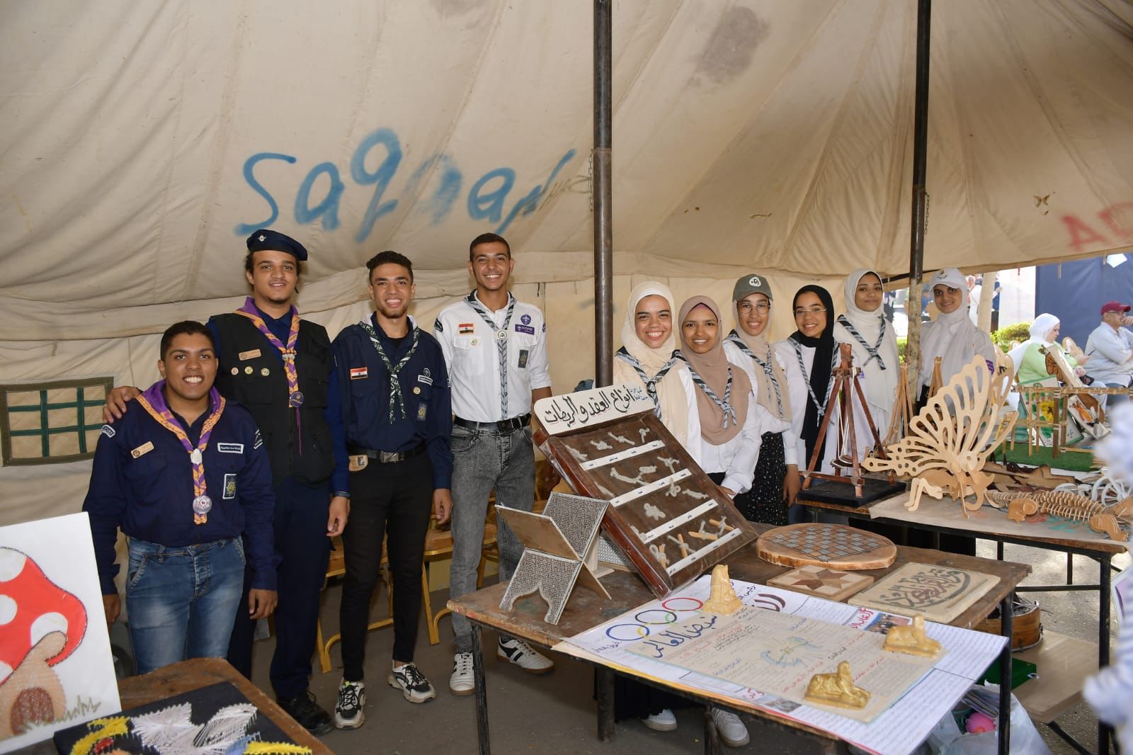 جامعة القاهرة تبدأ فاعليات استقبال الطلاب باليوم الأول من العام الدراسى الجديد