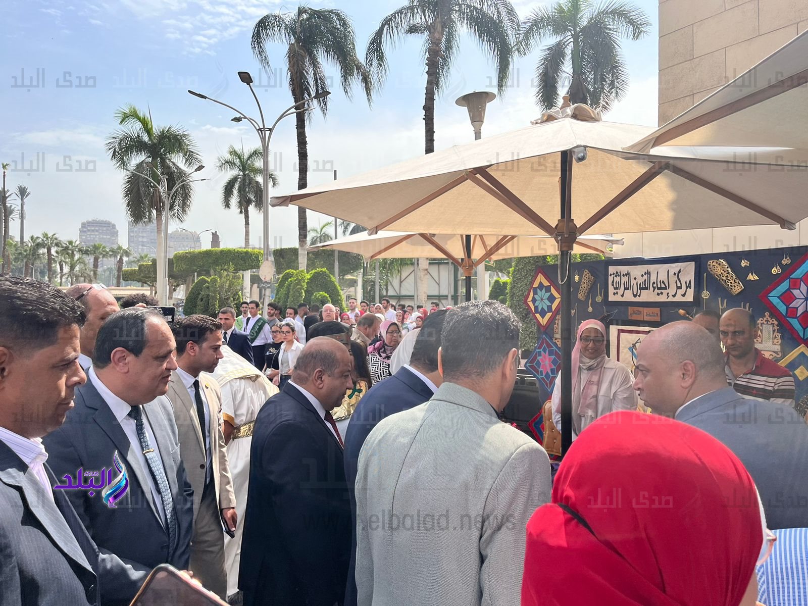 طلاب جامعة القاهرة بالزى الفرعونى5