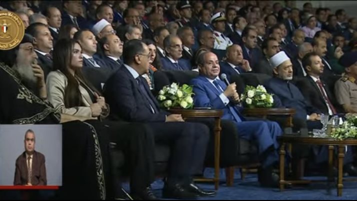 جانب من مؤتمر حكاية وطن بحضور الرئيس السيسي