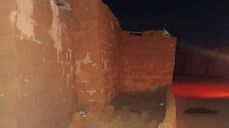 الأمطار الغزيرة بأوباري في ليبيا