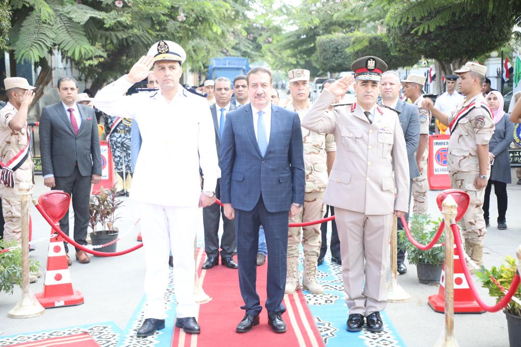 محافظ المنوفية يحتفل بنصر أكتوبر 