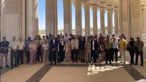 تنظيم زيارة للملحقين العسكريين للعاصمة الإدارية الجديدة 