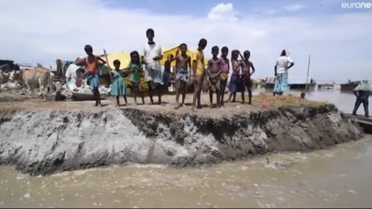 نزوح ٤٣.١ مليون طفل بسبب الكوارث المناخية خلال خمس سنوات