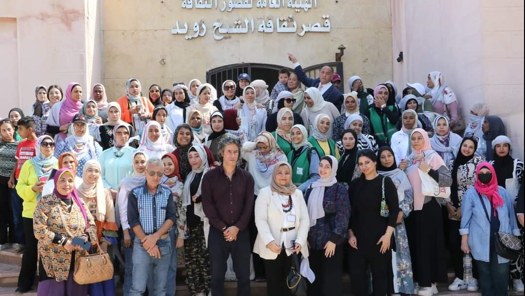 المشاركون في الملتقى الثقافى بالشيخ زويد 