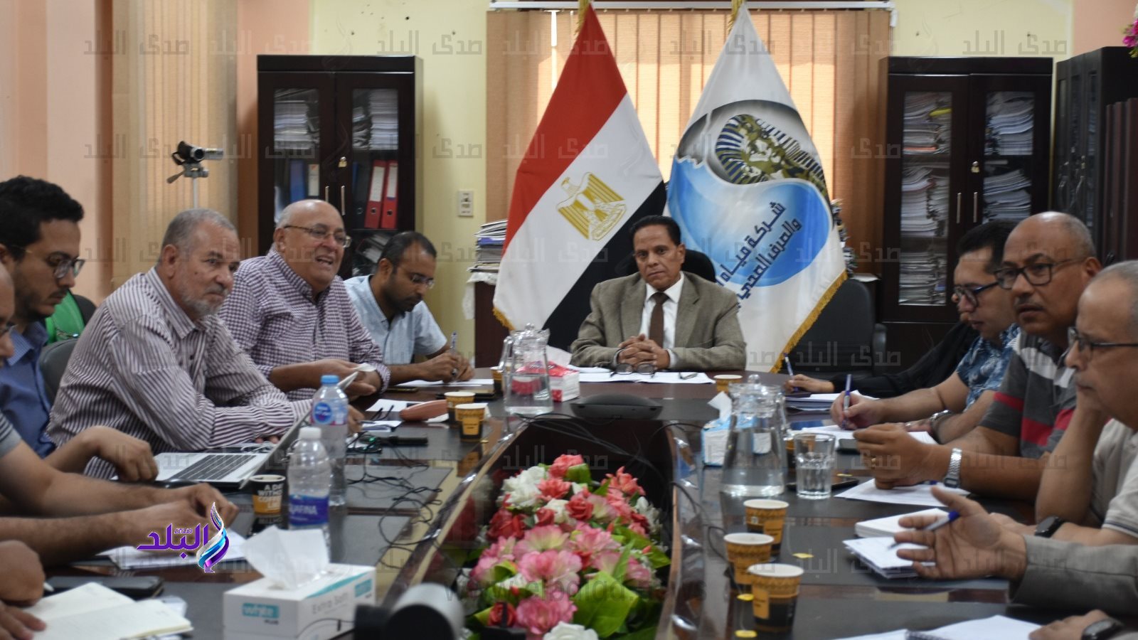 رئيس شركة مياه الشرب والصرف الصحى بالاقصر 