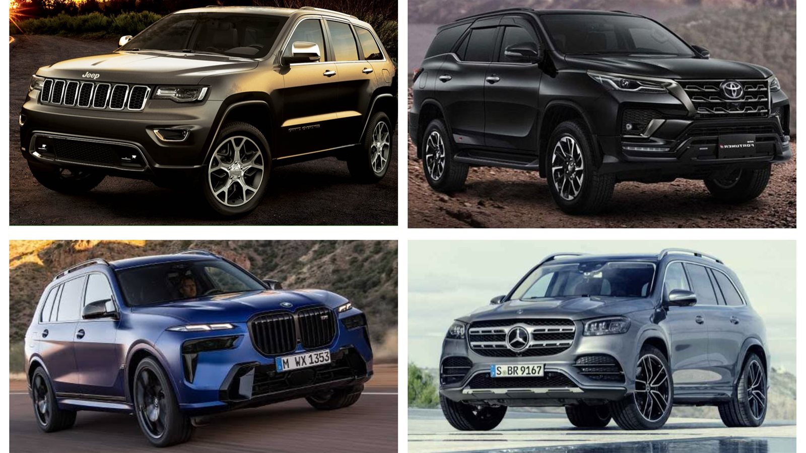  5 سيارات 4x4 "زيرو" في السوق المصري