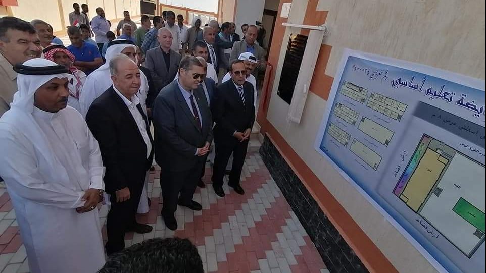 افتتاح مدرسة العوايضة بالشيخ زويد 