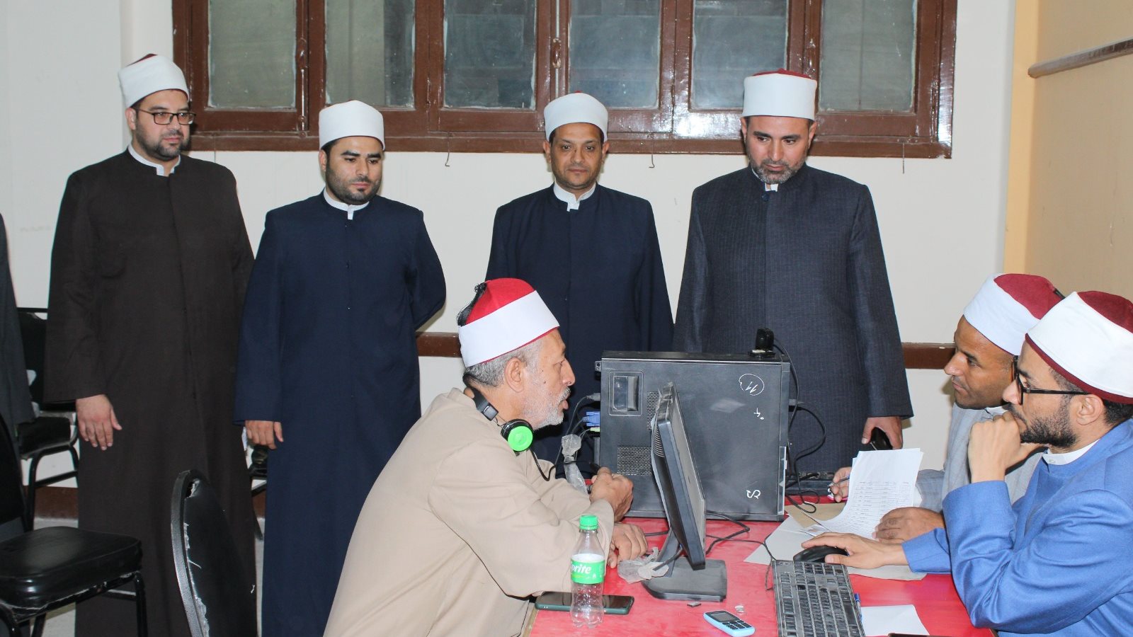 اختبارات محفظي المقارئ بالجامع الأزهر