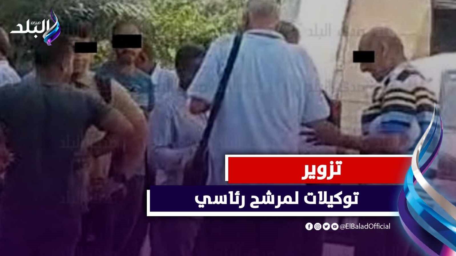 تزوير توكيلات لمرشح رئاسي محتمل