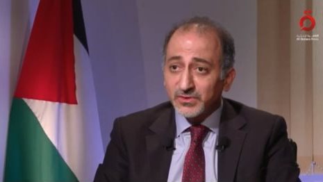 السفير مهند العكلوك مندوب فلسطين بالجامعة العربية 