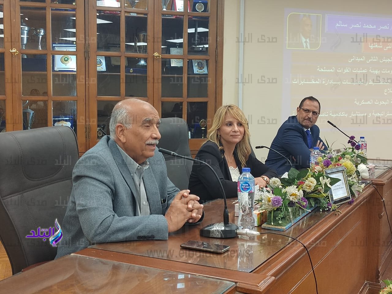 آداب عين شمس تحتفل بالذكرى الخمسين لنصر أكتوبر المجيد1