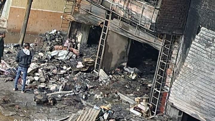 حريق المنوفية