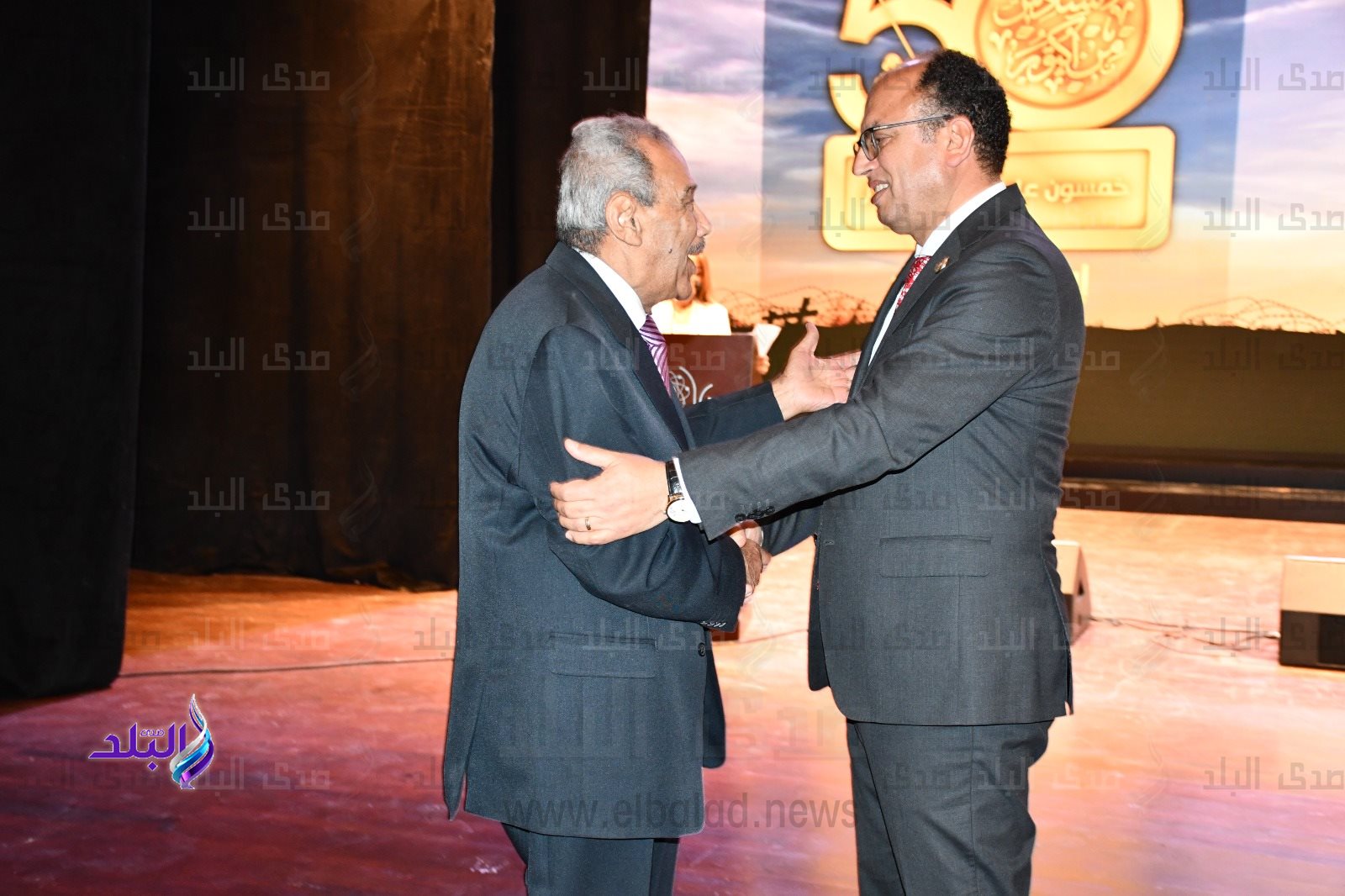 جامعة حلوان تكرم رموز حرب أكتوبر المجيدة5