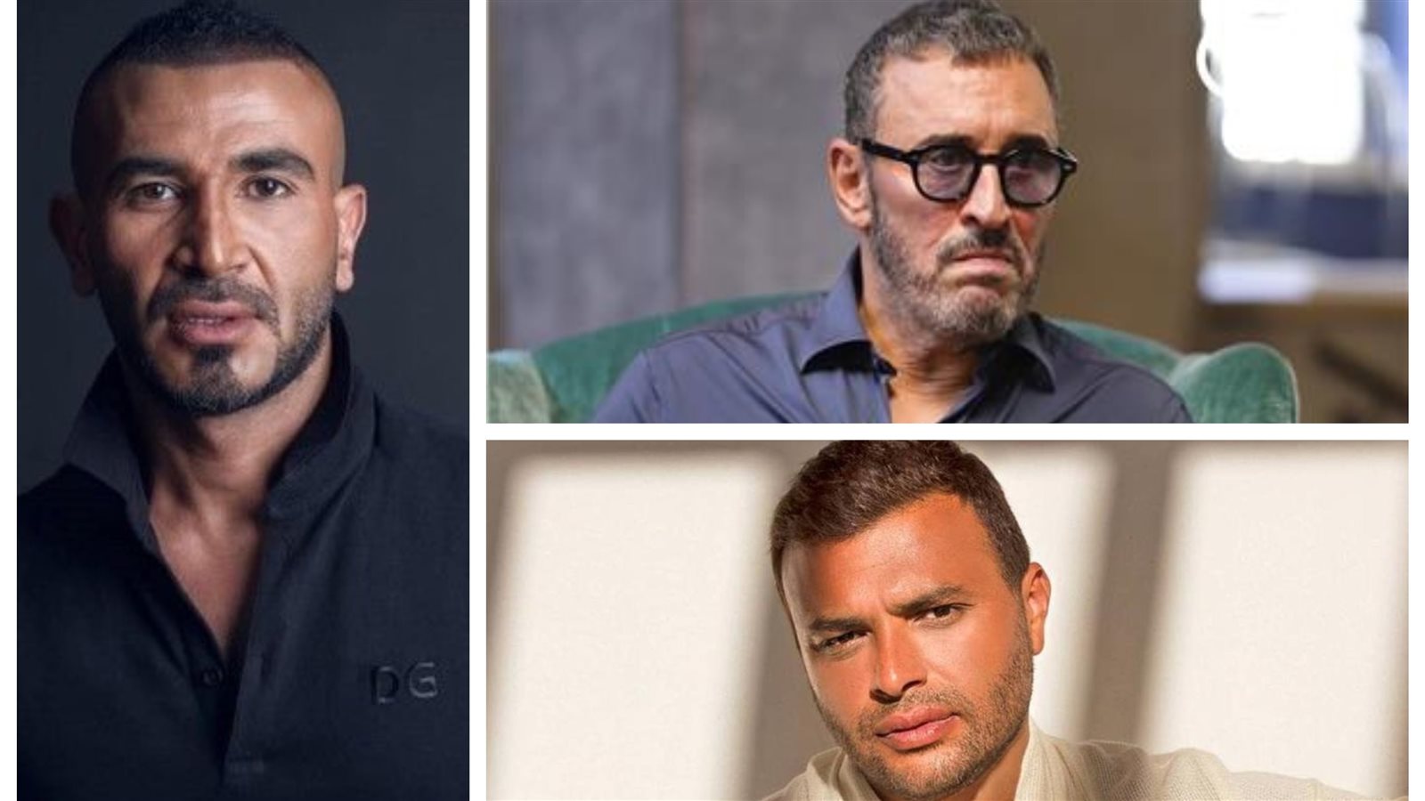 رامي صبري وكاظم الساهر وأحمد سعد