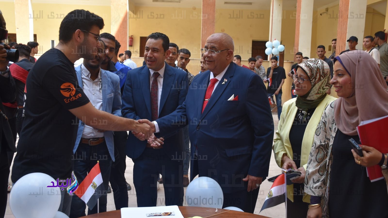 رئيس جامعة الأقصر يشهد حفل استقبال الطلاب الجدد والقدامى