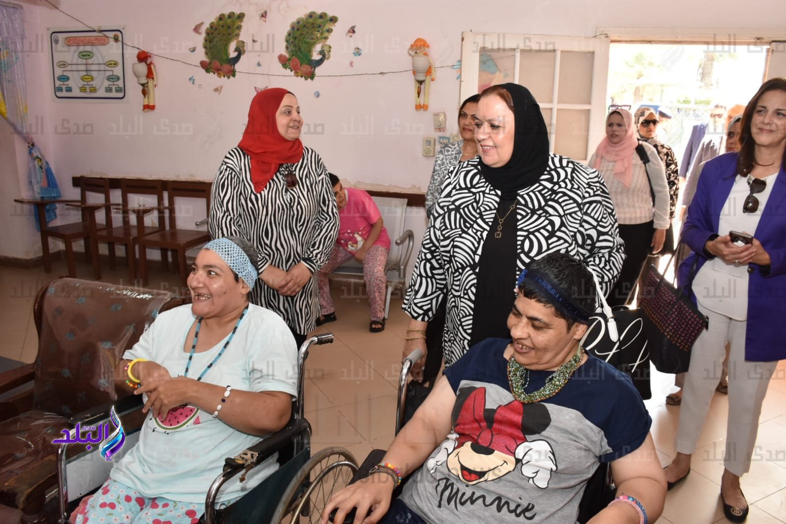 وفد رفيع المستوى من جامعة عين شمس في زيارة لجمعية المحاربين القدامى وضحايا الحرب3