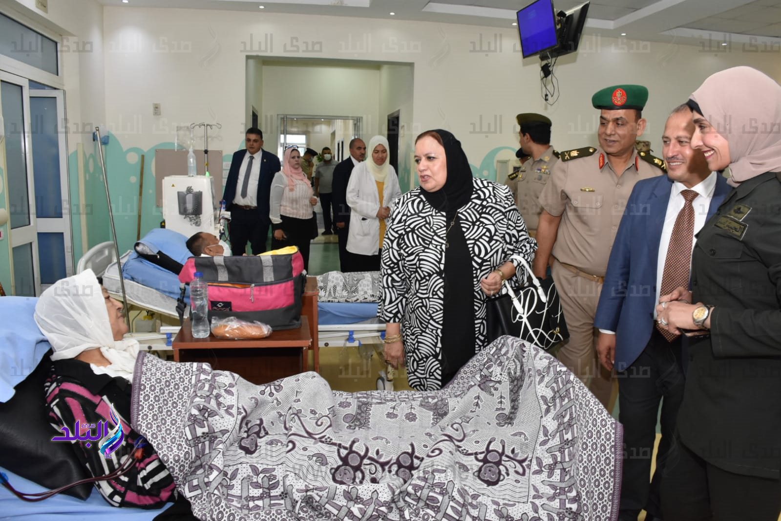 وفد رفيع المستوى من جامعة عين شمس في زيارة لجمعية المحاربين القدامى وضحايا الحرب1
