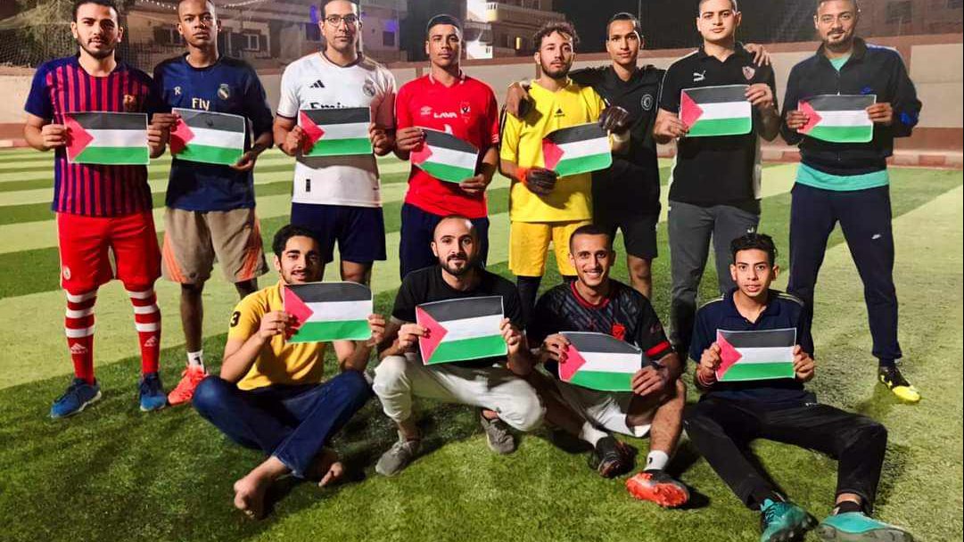 شباب مصري يقدمون الدعم لفلسطين من محافظة الشرقية