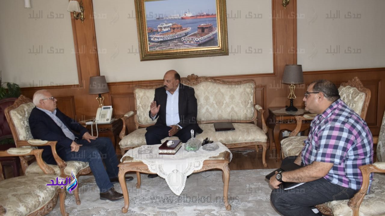 محافظ بورسعيد يشيد بدعم مياه القناة لخطة التوسع 