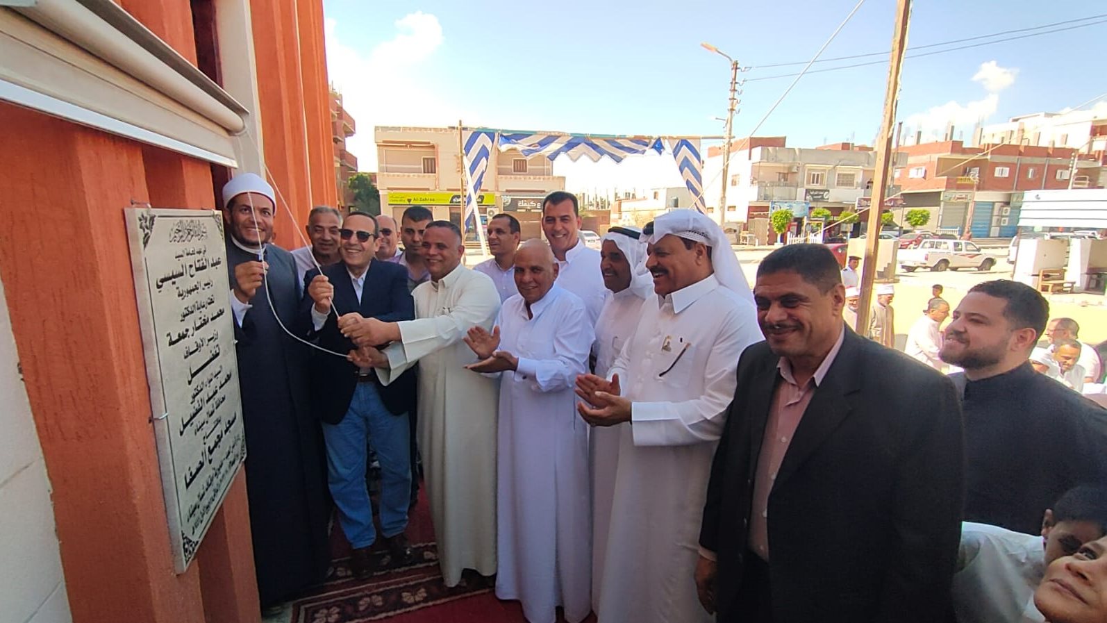 افتتاح مسجد الصفا ببئر العبد 