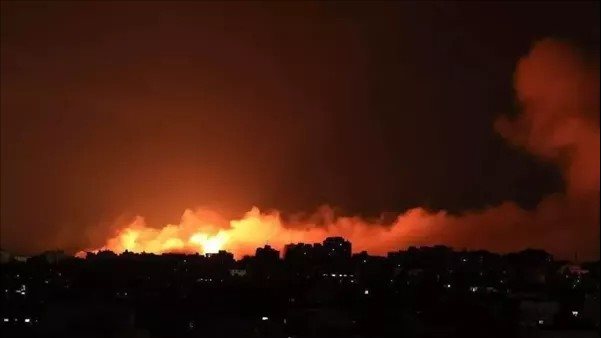 القصف الاسرائيلي 