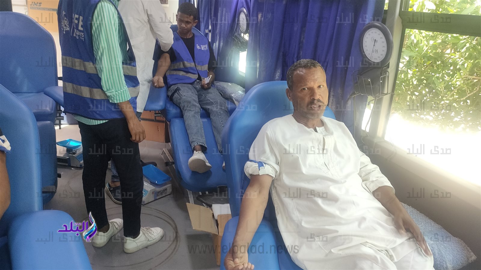 هندعم اخواتنا.. شباب الأقصر يتبرعون بالدم للفلسطينيين