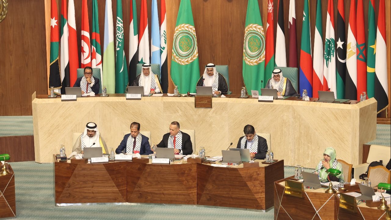 جلسة البرلمان العربي 