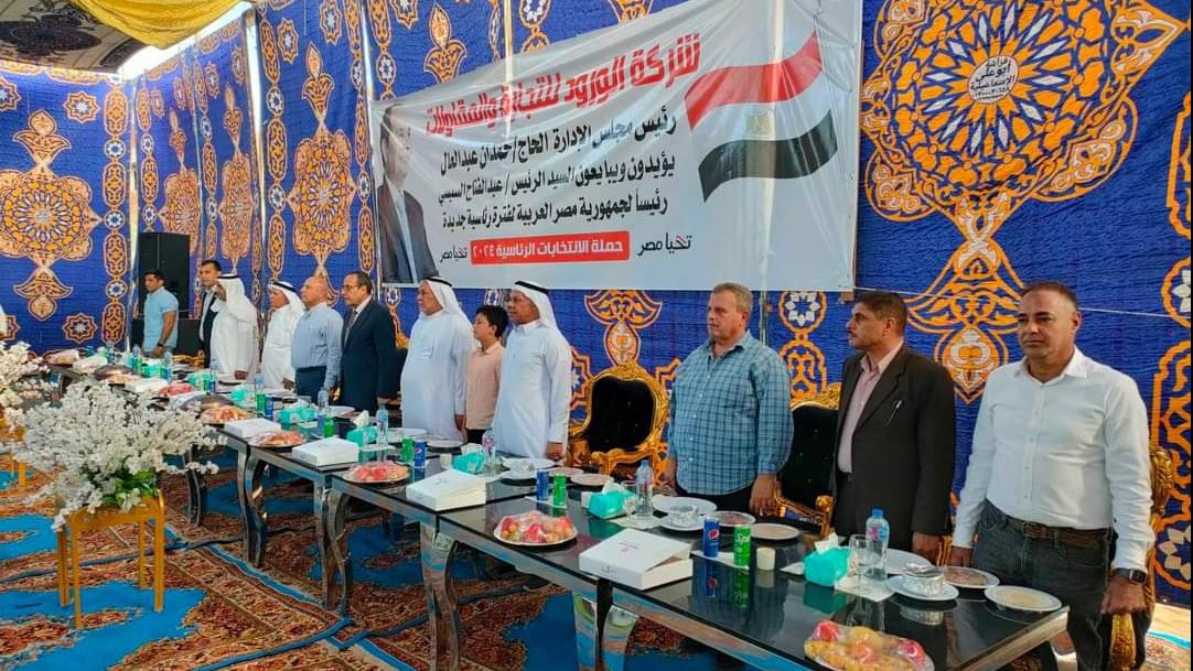 مؤتمر جماهيري لوزير النقل مع أهالي بءر العبد 