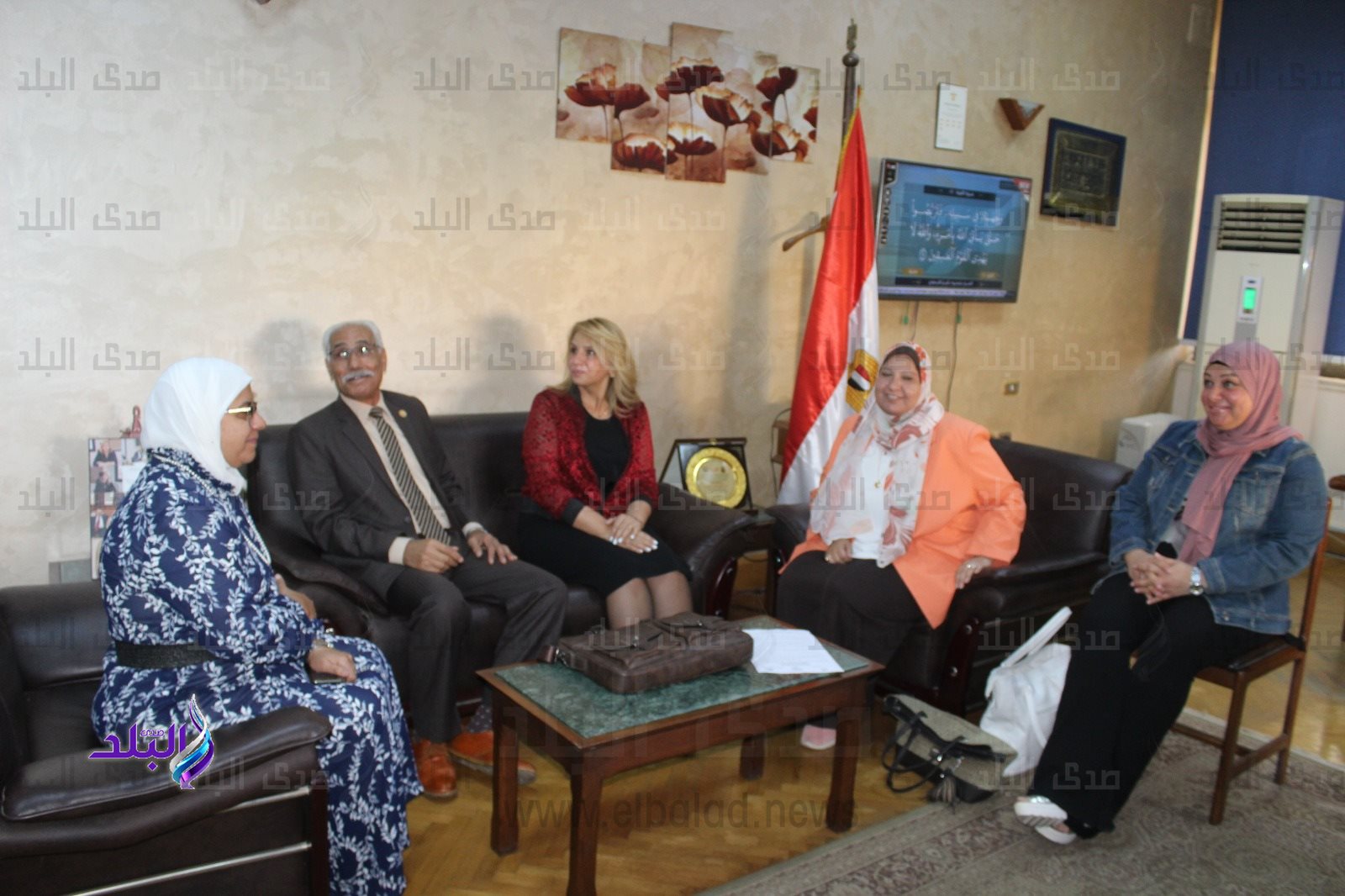 زيارة دعم فني من مركز الجودة والاعتماد بجامعة عين شمس1