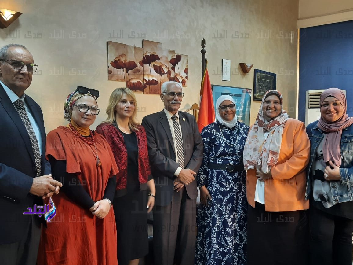 زيارة دعم فني من مركز الجودة والاعتماد بجامعة عين شمس