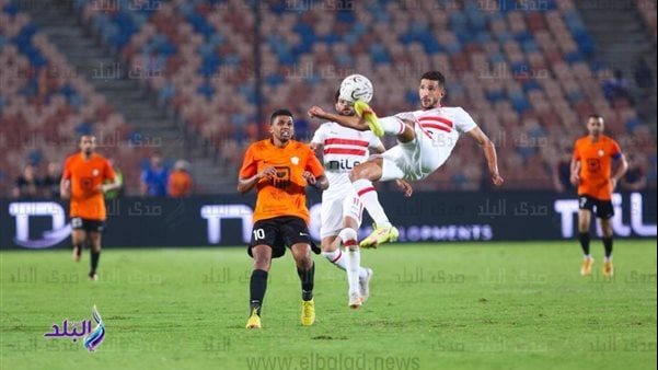 مباراة الزمالك والبنك الأهلي 