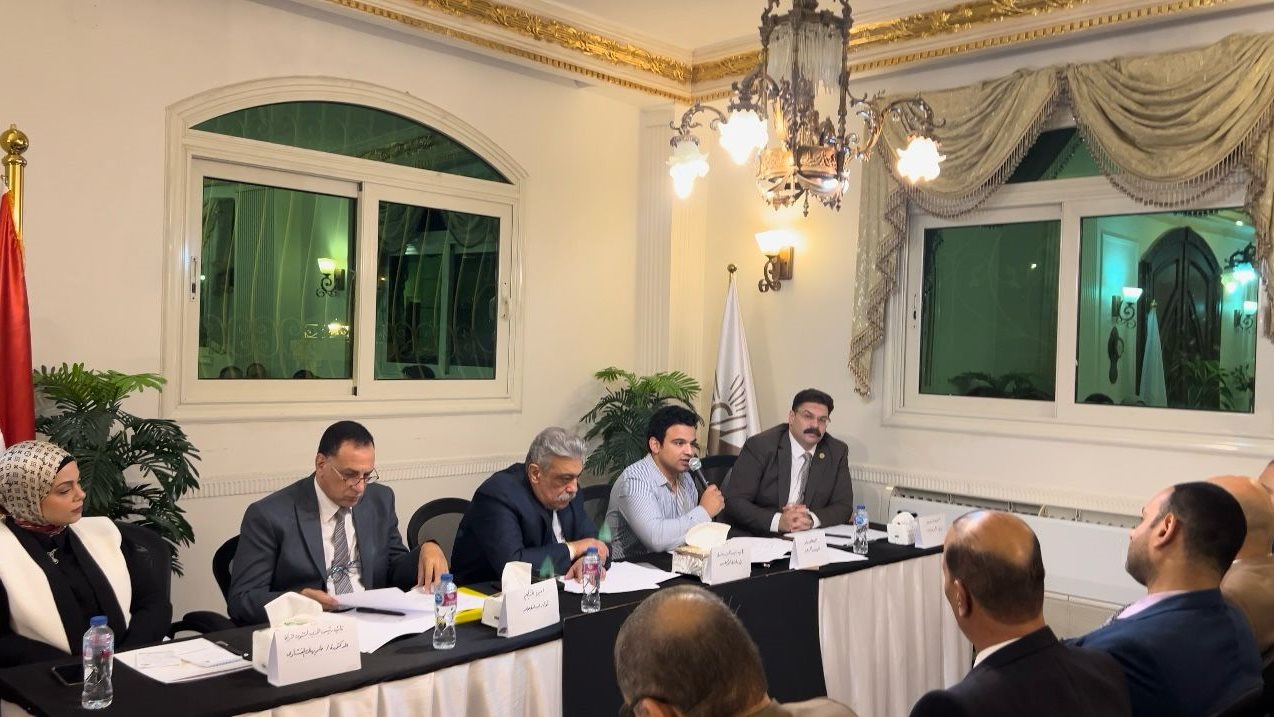 إجتماع أمانة التنظيم المركزية بحزب مصر أكتوبر