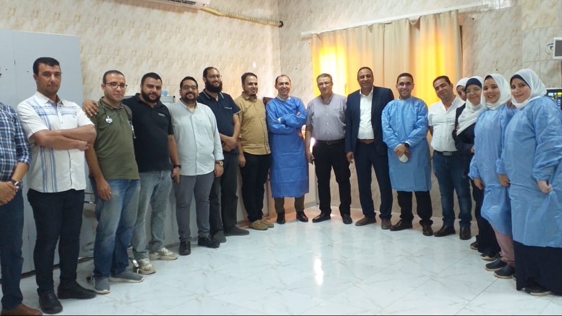 اطباء المناظير اثناء الندوة