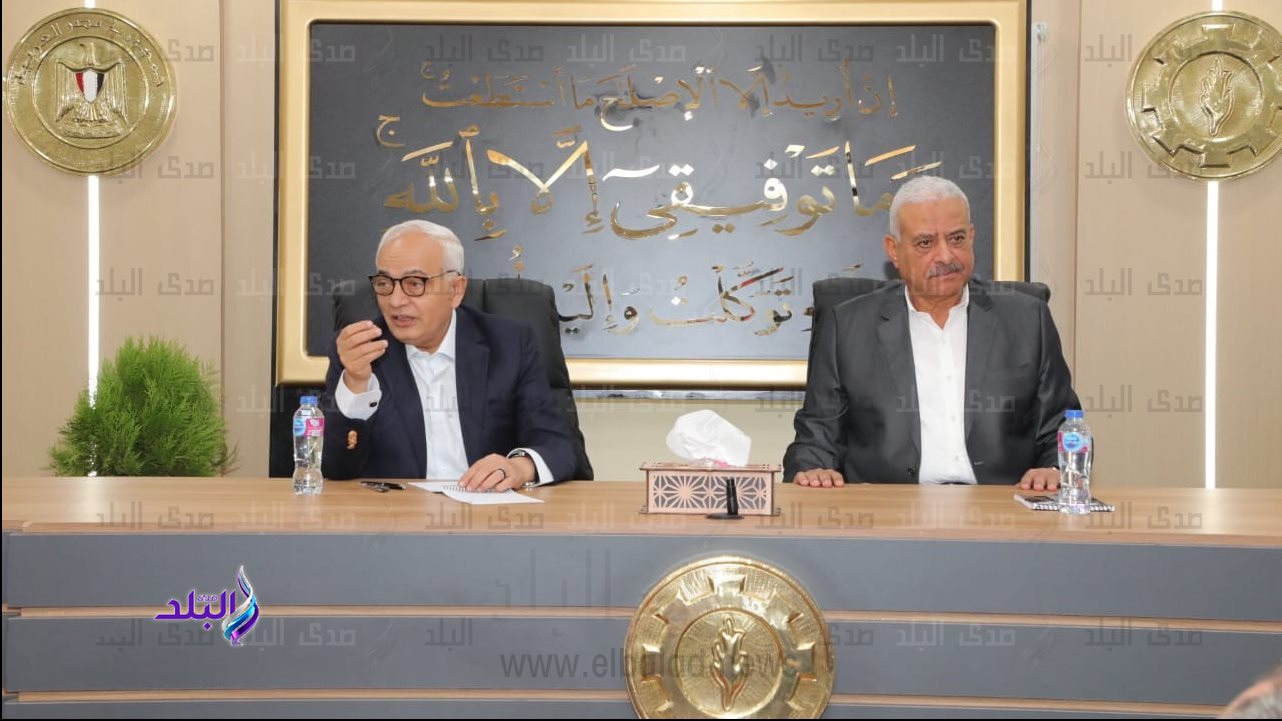 وزير التربية والتعليم في السويس اليوم