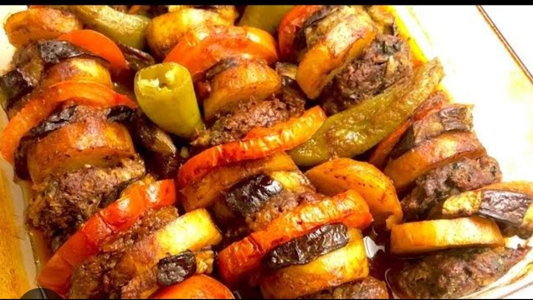 صينية الكفتة بالبطاطس 