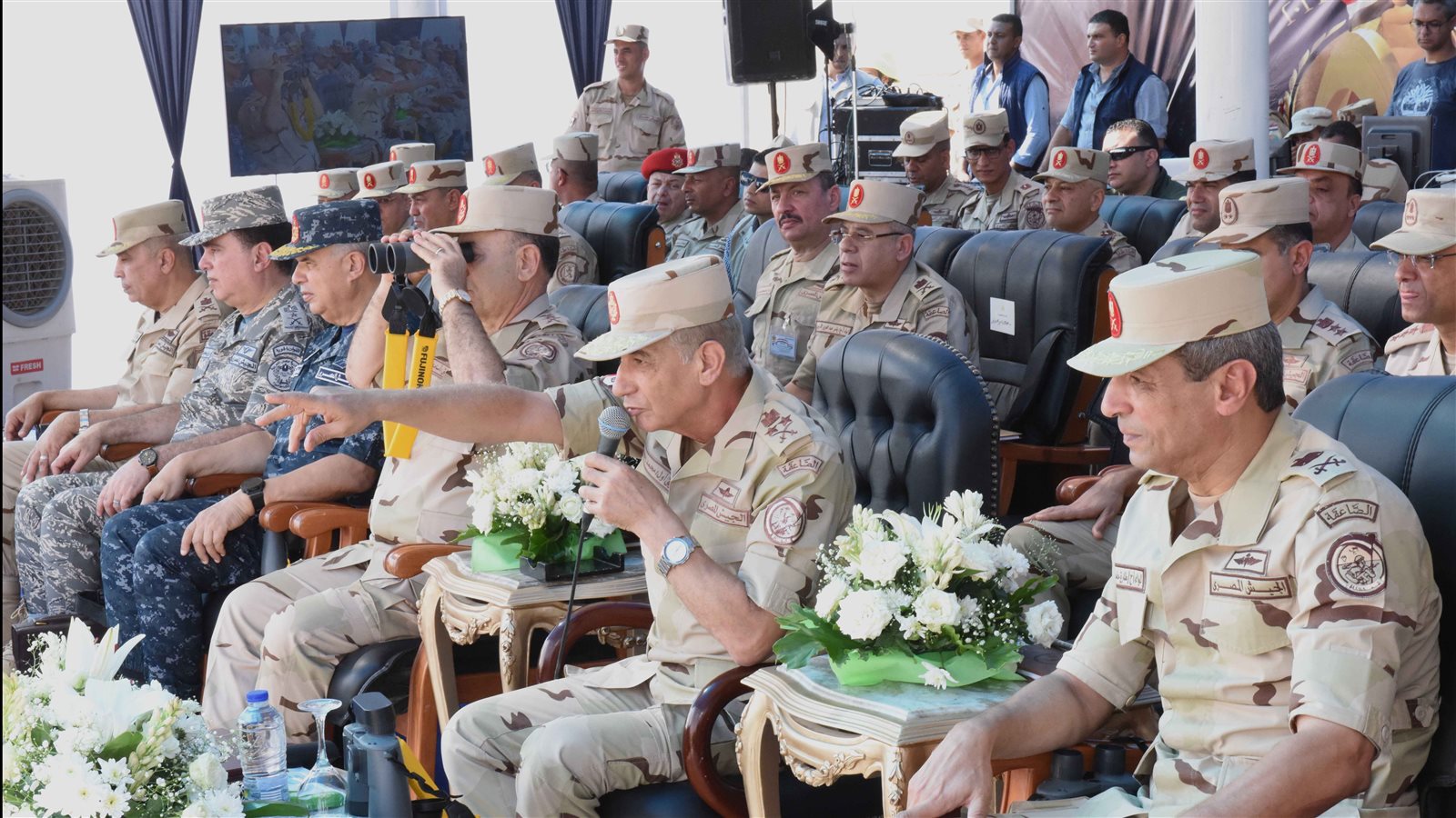 الفريق أول محمد زكي وزير الدفاع