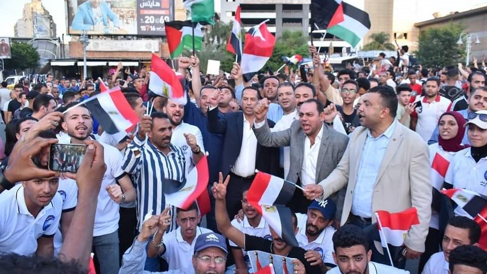 تظاهرات حاشدة في سيدي جابر 